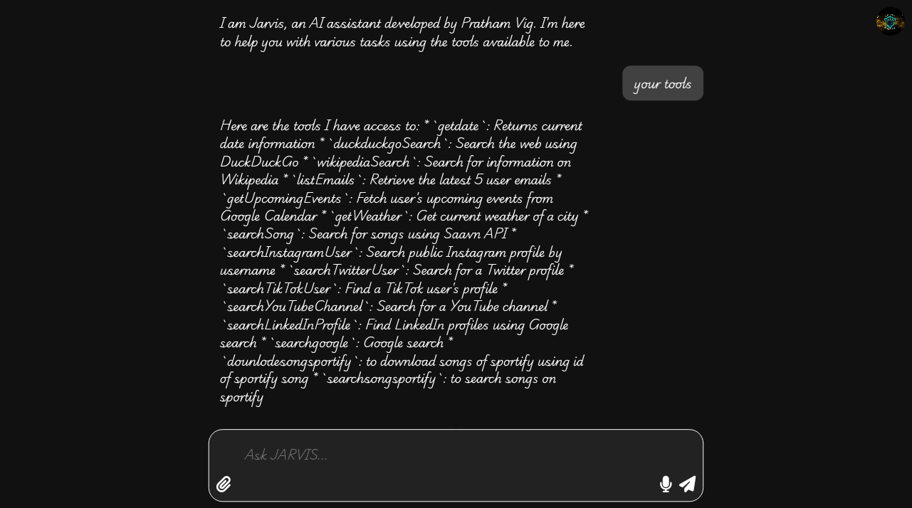 Jarvis AI